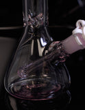 10" Ice Pinch Pink Hello Cat Glass Water Pipe - SmokingCats  - Discreet Ship from Texas !