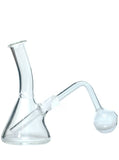 4.5" Miniature Glass Bubbler Oil Pipe - SmokingCats - Discreet Ship from Texas !