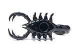 6" Black Scorpion glass hand pipe - SmokingCats - Discreet Ship from Texas !