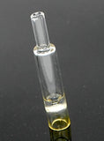 Chillums Pipe 3" Top Fumed Clear Glass Mini - SmokingCats - Discreet Ship from Texas !