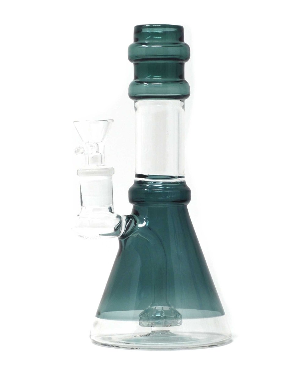 8" Glass Water Pipe Showerhead Perc Bong - SmokingCats - Discreet Ship from Texas !