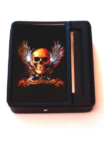 Shut up and Ride ,70mm Cigarette roller & case storage - SmokingCats - Discreet Ship from Texas !