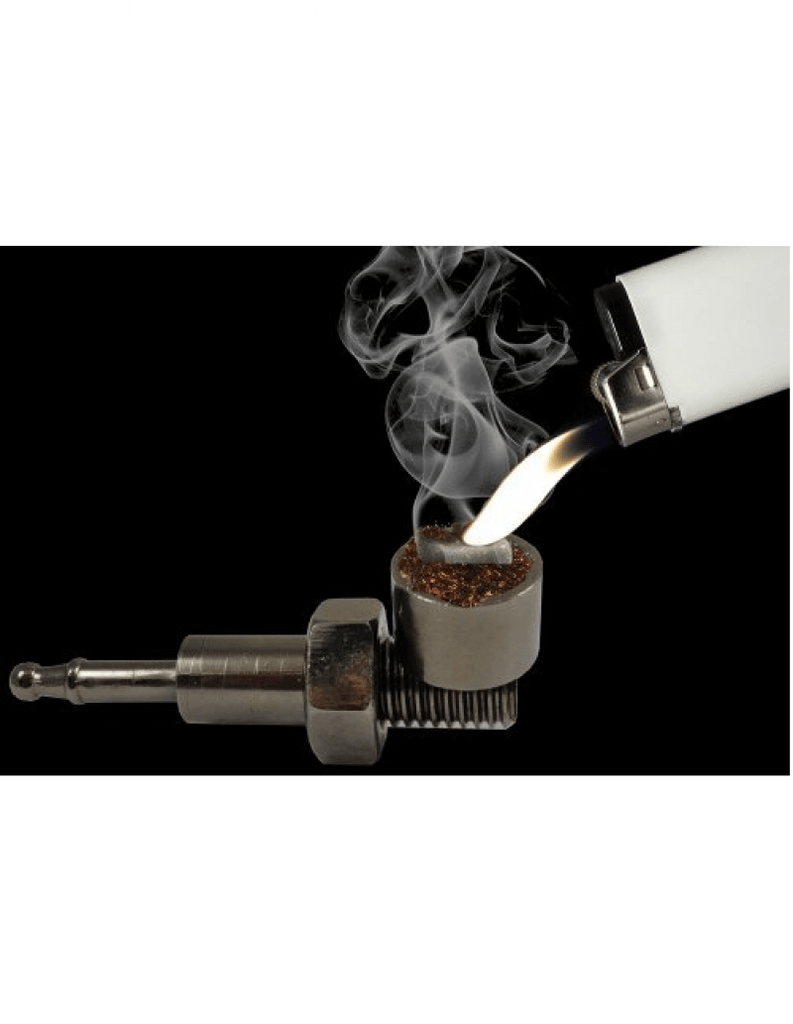 Secret Hidden Nut and Bolt Metal Tobacco Pipe - SmokingCats - Discreet Ship from Texas !