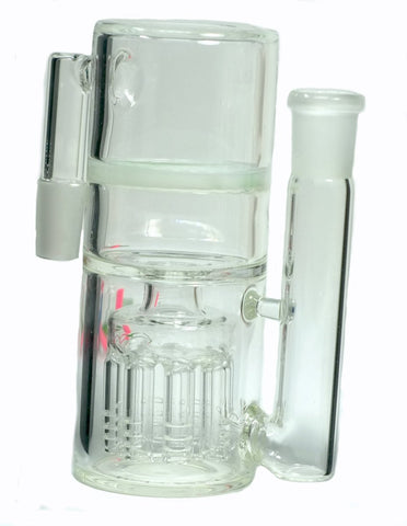 Ashcatcher with 8 Perculator Arms and Honeycomb filters - SmokingCats - Discreet Ship from Texas !