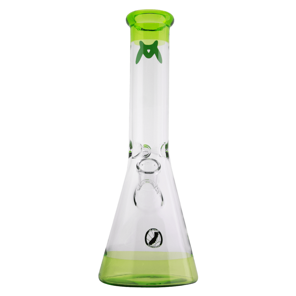 12" Ooze Color Beaker Glass Water Pipe by Maverick Glass - SmokingCats - Discreet Ship from Texas !