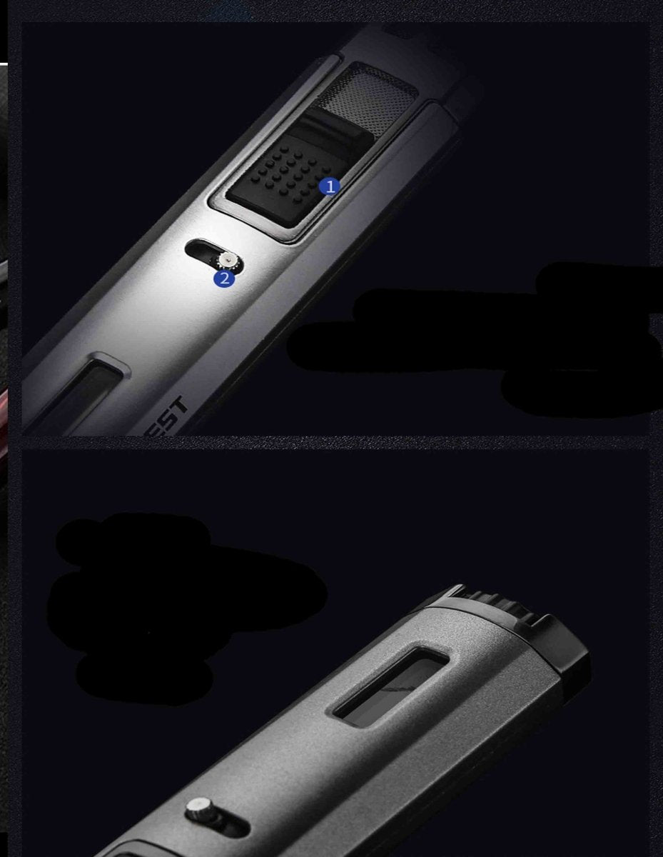 Honest Cigar Tobacco Lighter Jet Torch Dual Blue Flame, Refillable Butane - SmokingCats - Discreet Ship from Texas !