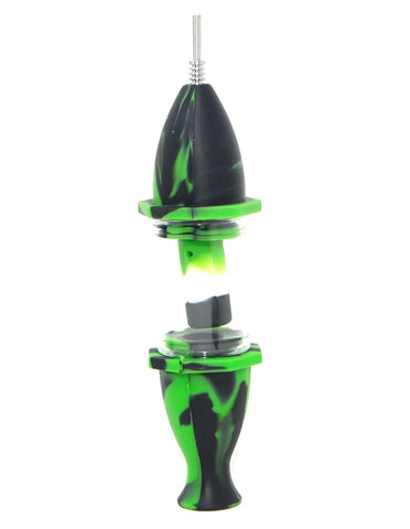 6.5" Silicone Missiles Shape Nectar Collector - SmokingCats - Discreet Ship from Texas !