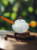 tea pot oil burner pipe