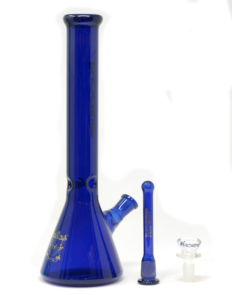 13.5" Beaker Glass Water Pipe - SmokingCats - Discreet Ship from Texas !