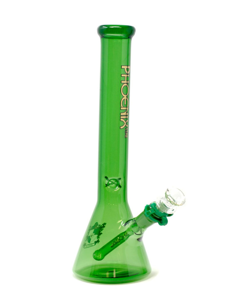 13.5" Beaker Glass Water Pipe - SmokingCats - Discreet Ship from Texas !