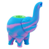 4.5" Silicone Elephant Tobacco Pipe