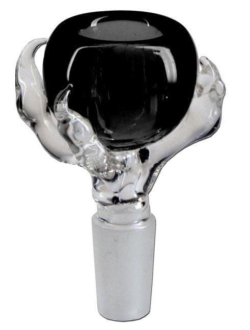 Glass Dragon Claw Male Joint Glass Bowl - SmokingCats - Discreet Ship from Texas !