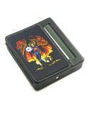 Medusa Godness,70mm Cigarette roller & case storage, Black color,