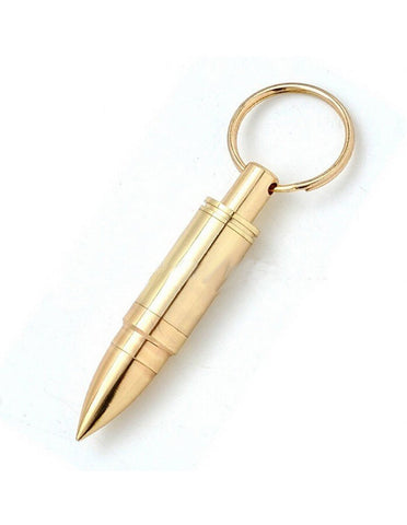 ShowJade Golden Chrome Bullet Shape Cigar Punch - SmokingCats - Discreet Ship from Texas !