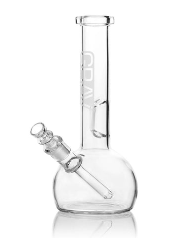 8" GRAV® Small Round Base Water Pipe - SmokingCats - Discreet Ship from Texas !