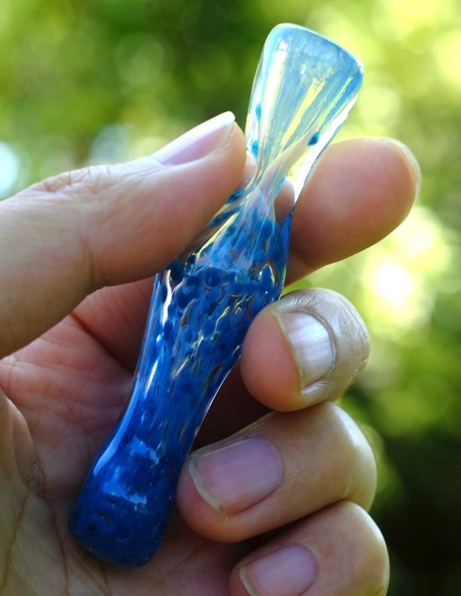 3.5"Glass Chillum Pipe Onehitter pipe - SmokingCats - Discreet Ship from Texas !