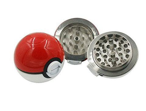 Pokemon Go Herb Tobacco Pipe Metal Grinder with Black Gift Box. - SmokingCats - Discreet Ship from Texas !