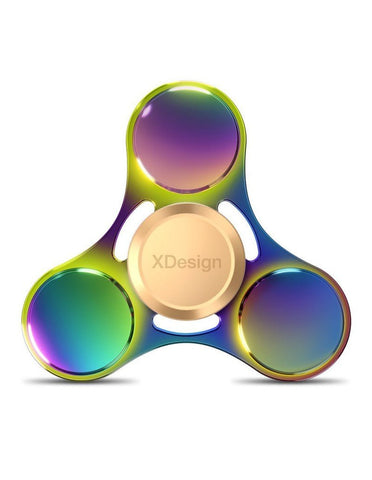 Fidget Spinner Rainbow Hand Focus Toy - SmokingCats - Discreet Ship from Texas !