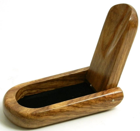 Foldable Tobacco Pipe Stand - Wood Finished - SmokingCats - Discreet Ship from Texas !