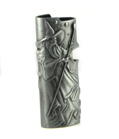 Wizard Mystic Metal Lighter Case for BIC brand Lighter, 1pc - SmokingCats - Discreet Ship from Texas !