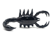 6" Black Scorpion glass hand pipe - SmokingCats - Discreet Ship from Texas !