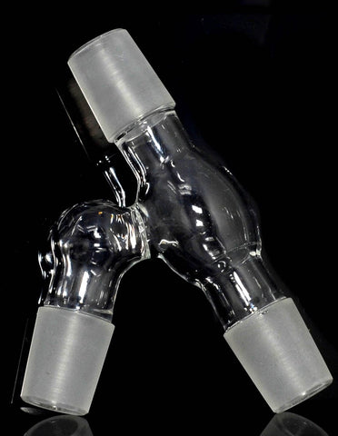 Glass on Glass 3 - way Spiliter - SmokingCats - Discreet Ship from Texas !