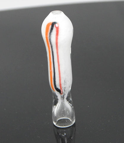 3.5" Rasta Chillum Pipe with Rasta Lining Strips - SmokingCats - Discreet Ship from Texas !