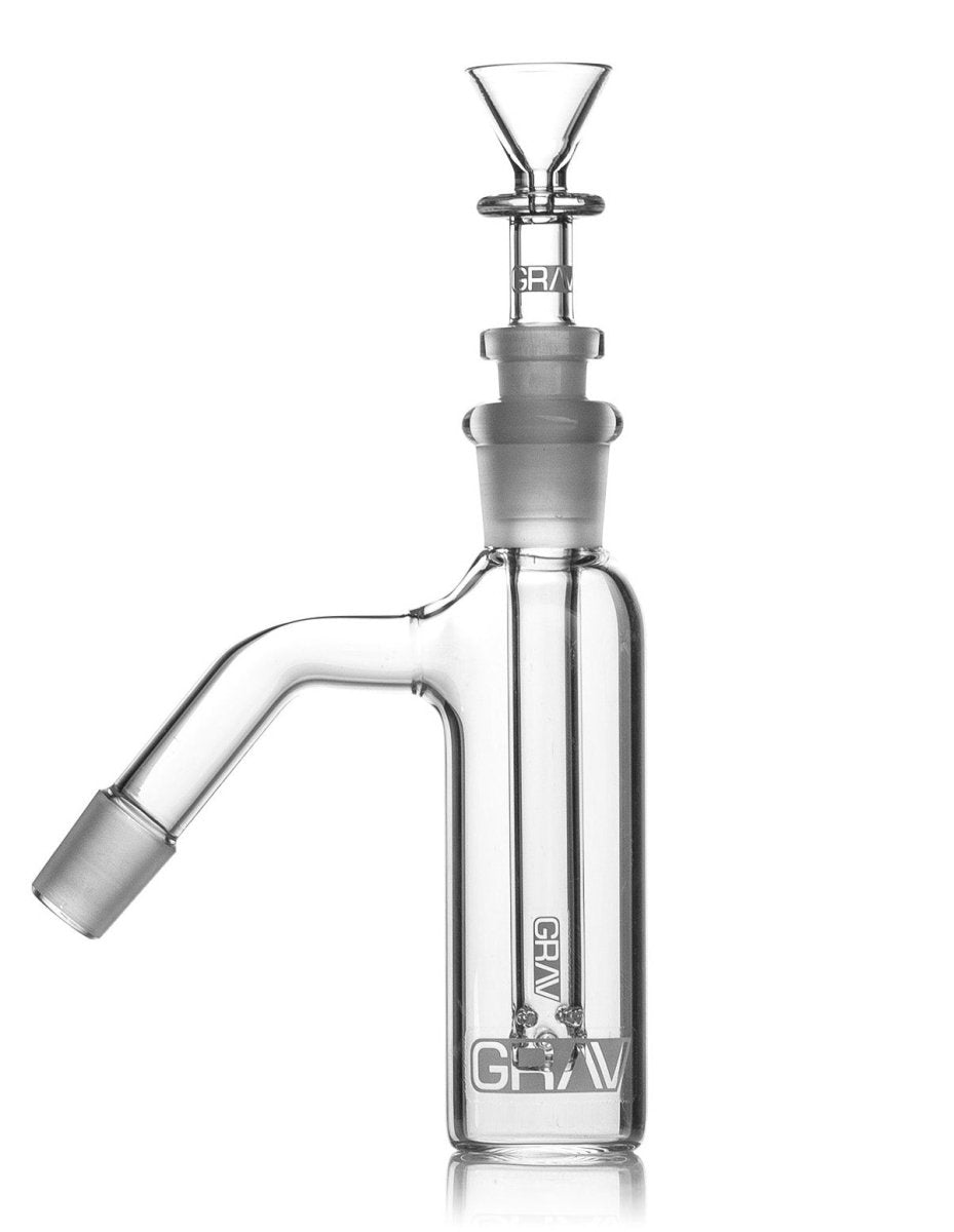 GRAV® 19mm Standard 45° Ash Catcher - SmokingCats - Discreet Ship from Texas !