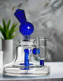 4" Mini Glass Water Pipe Dabbing Rig