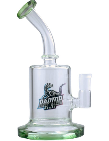 7" Glass Water Pipe Bong with Inline