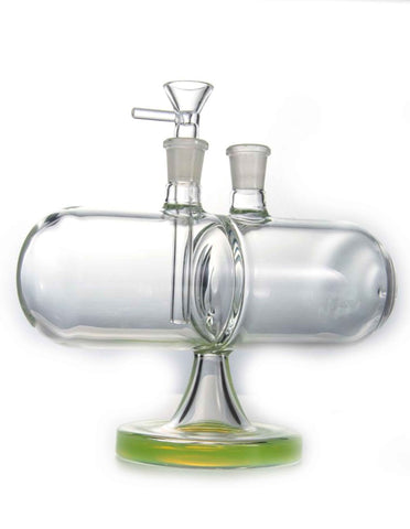 Infinity Waterfall Perc Glass Bong Water Pipe - SmokingCats - Discreet Ship from Texas !