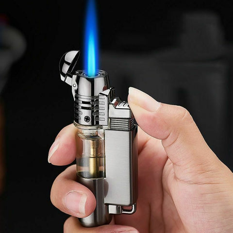 3" Windproof Turbo Lighter Gas Lighter Flame Butane Metal Cigarettes Mini - SmokingCats - Discreet Ship from Texas !