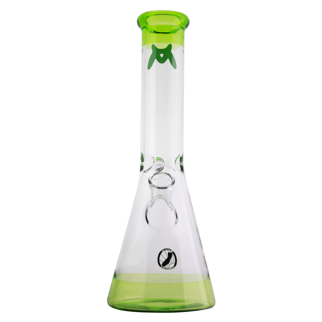 12" Ooze Color Beaker Glass Water Pipe by Maverick Glass - SmokingCats - Discreet Ship from Texas !