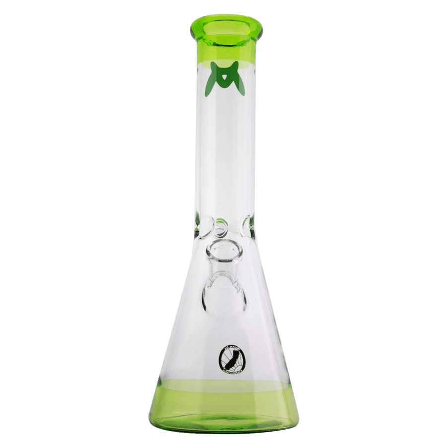12" Ooze Color Beaker Glass Water Pipe by Maverick Glass - SmokingCats - Discreet Ship from Texas !
