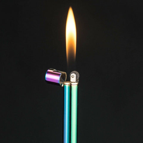 HONEST Mini Cigarette Size Lighter Refillable Grinding Wheel Lighter - SmokingCats - Discreet Ship from Texas !