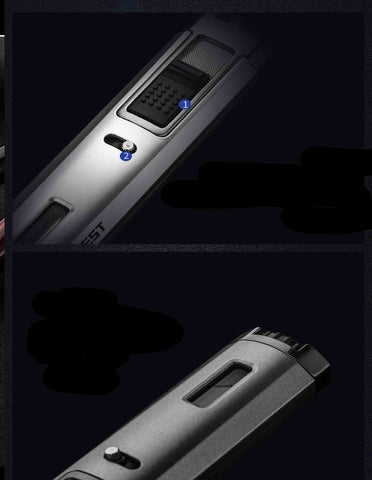 Honest Cigar Tobacco Lighter Jet Torch Dual Blue Flame, Refillable Butane - SmokingCats - Discreet Ship from Texas !