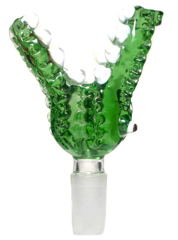 Glass on Glass Crocodile Bowl - SmokingCats - Discreet Ship from Texas !