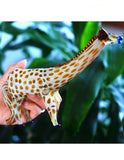 7" Giraffe Glass Hand Spoon Pipe