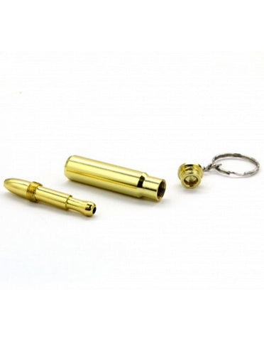 Bullet Keychain Metal tobacco pipe - SmokingCats - Discreet Ship from Texas !