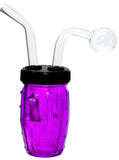4" Glass Oil Bubbler water Pipe