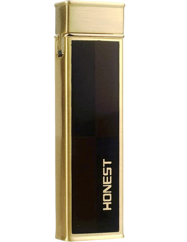 Honest Stylish Design Wheel Refilalble Butane Cigarette Lighter