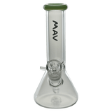 8" Color Top mini Beaker Bong by Maverick Glass - SmokingCats - Discreet Ship from Texas !