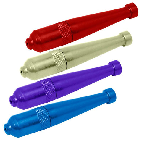 4" Large Zeppelin Metal tobacco pipe - SmokingCats - Discreet Ship from Texas !