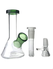 4.5" Mini Glass Water Pipe Bong - SmokingCats - Discreet Ship from Texas !