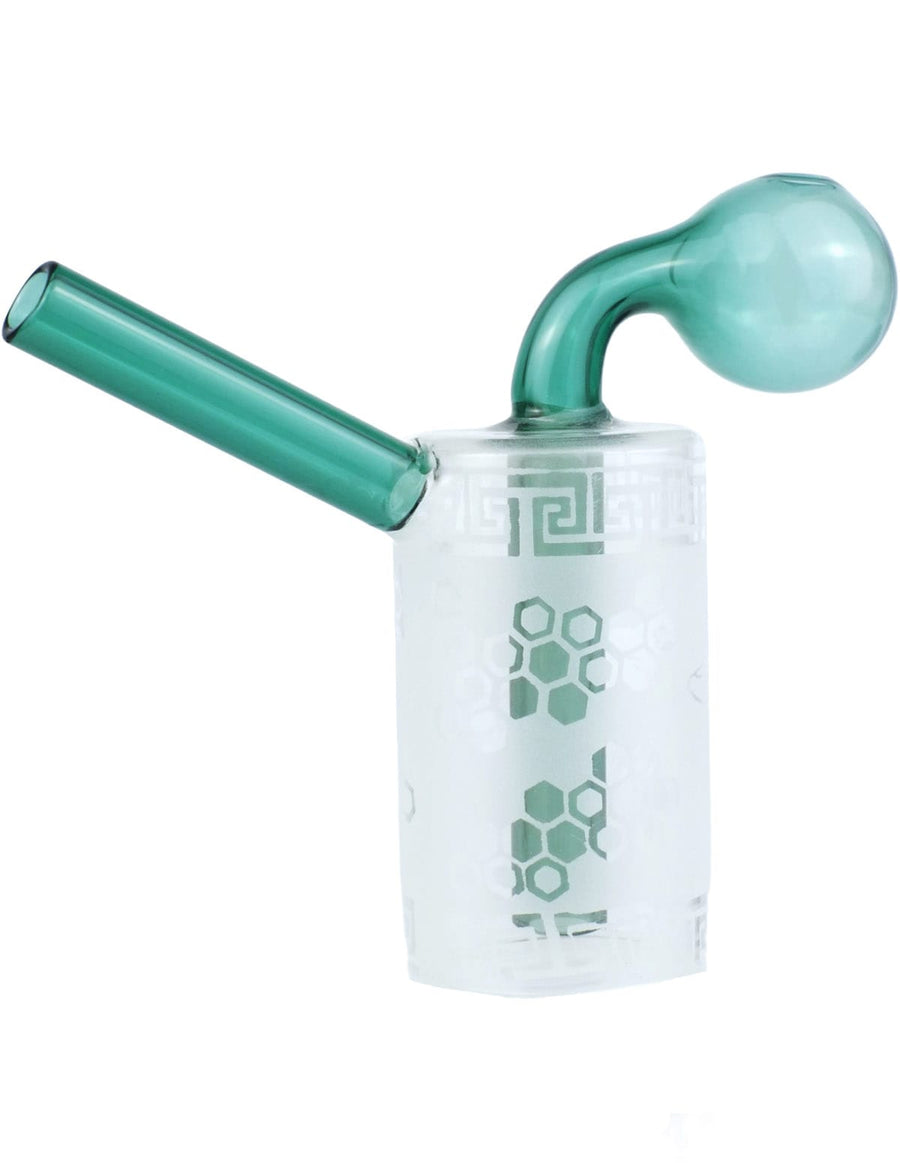4.5" Glass Oil Burner Bubbler Pipe