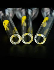 4' Happy Smile Face Sticker Glass Oil Burner pipe Set of 3 - SmokingCats - Discreet Ship from Texas !
