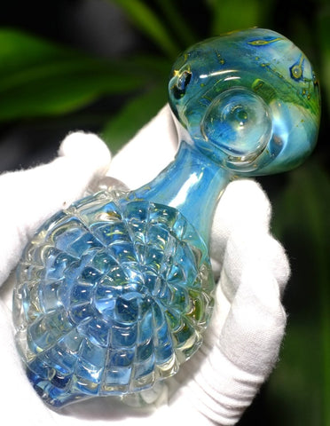 5" Glass Turtle Spoon Pipe - SmokingCats - Discreet Ship from Texas !