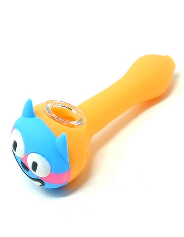 4" Silicone Cat hand Spoon pipe - SmokingCats - Discreet Ship from Texas !