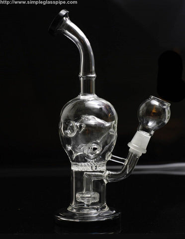 9" Circular Recycler Honeycomb Filter Faberge Egg Matrix Perc Water Pipe - SmokingCats - Discreet Ship from Texas !