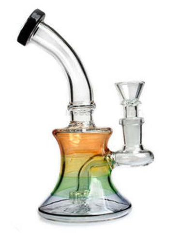 6" Color Shower head Water Pipe Bong - SmokingCats - Discreet Ship from Texas !